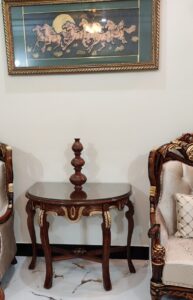 Wooden Console -Carving